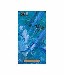 Amazon Brand - Solimo Designer Blue Paint 3D Printed Hard Back Case Mobile Cover for Gionee Marathon M5 lite