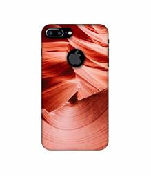 Amazon Brand - Solimo Designer Sand Mountain 3D Printed Hard Back Case Mobile Cover for Apple iPhone 7 Plus (Logo Cut)