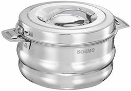 Amazon Brand - Solimo Galaxy Insulated Stainless Steel Serving Casserole with Lid (1.5L)