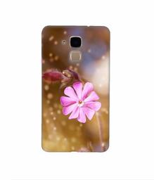 Amazon Brand - Solimo Designer Pink Flower 3D Printed Hard Back Case Mobile Cover for Huawei Honor 5c