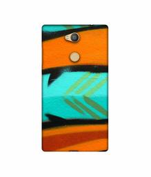 Amazon Brand - Solimo Designer Brush Art 3D Printed Hard Back Case Mobile Cover for Sony Xperia L2