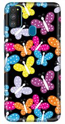 Amazon Brand - Solimo Designer Butterfly Design 3D Printed Hard Back Case Mobile Cover for Samsung Galaxy M21 / M30s