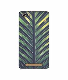 Amazon Brand - Solimo Designer Leaf Texture 3D Printed Hard Back Case Mobile Cover for Gionee Marathon M5 lite