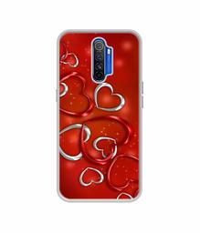 Amazon Brand - Solimo Designer Hearts UV Printed Soft Back Case Mobile Cover for Oppo Reno Ace/Realme X2 Pro