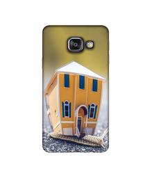 Amazon Brand - Solimo Designer Snail Hut 3D Printed Hard Back Case Mobile Cover for Samsung Galaxy A3 (2016)