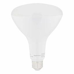 AmazonBasics 80W Equivalent, Daylight, Dimmable, 15,000 Hour Lifetime, BR40 LED Light Bulb | 6-Pack