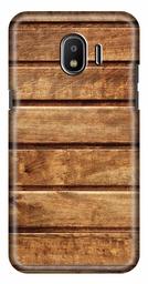 Amazon Brand - Solimo Designer Wooden Design 3D Printed Hard Back Case Mobile Cover for Samsung Galaxy J2 (2018)