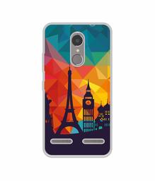 Amazon Brand - Solimo Designer Colored Paris UV Printed Soft Back Case Mobile Cover for Lenovo K6 Power