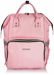 Amazon Brand - Solimo Baby Diaper Bag, Pink