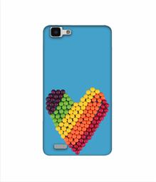 Amazon Brand - Solimo Designer Ball Heart 3D Printed Hard Back Case Mobile Cover for Vivo Y27L