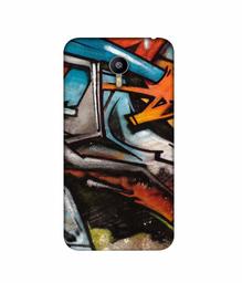 Amazon Brand - Solimo Designer Painting Texture 3D Printed Hard Back Case Mobile Cover for Meizu M2 Note