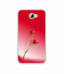 Amazon Brand - Solimo Designer Red Roses UV Printed Soft Back Case Mobile Cover for Huawei Honor Bee 4G