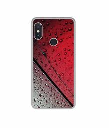 Amazon Brand - Solimo Designer Water Drop On Glass UV Printed Soft Back Case Mobile Cover for Mi Redmi Note 5 Pro