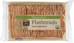 365 Everyday Value, Organic Flatbreads Multiseed, 12 oz