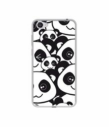 Amazon Brand - Solimo Designer Panda Texture UV Printed Soft Back Case Mobile Cover for Vivo Y55