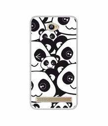 Amazon Brand - Solimo Designer Panda Texture UV Printed Soft Back Case Mobile Cover for 10.or D2