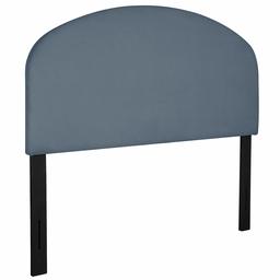 Amazon Brand – Rivet Curved Upholstered Headboard, Queen, 60