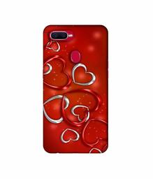 Amazon Brand - Solimo Designer Hearts 3D Printed Hard Back Case Mobile Cover for Oppo F9 Pro/Oppo F9