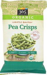 365 Everyday Value, Organic Pea Crisps, Lightly Salted, 3.3 oz