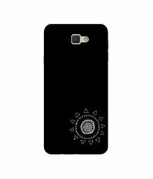 Amazon Brand - Solimo Designer Circle Pattern 3D Printed Hard Back Case Mobile Cover for Samsung Galaxy J5 Prime