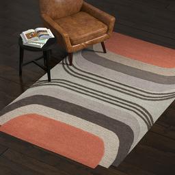 Amazon Brand – Rivet Modern Color-Block Area Rug, 5 x 8 Foot, Multicolor