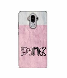 Amazon Brand - Solimo Designer Pink 3D Printed Hard Back Case Mobile Cover for Huawei Mate 9