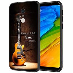 Amazon Brand - Solimo Designer Guitar Printed Hard Back Case Mobile Cover for Xiaomi Redmi 5 (D1156)