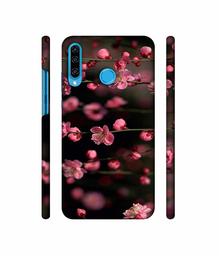 Amazon Brand - Solimo Designer Pink Flowers 3D Printed Hard Back Case Mobile Cover for Huawei P30 Lite