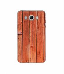 Amazon Brand - Solimo Designer Wooden Door 3D Printed Hard Back Case Mobile Cover for Samsung Galaxy J7 (2016)