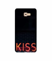 Amazon Brand - Solimo Designer Kiss 3D Printed Hard Back Case Mobile Cover for Samsung Galaxy C9 Pro