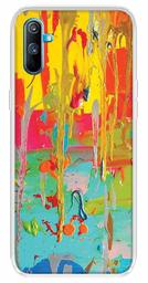 Amazon Brand - Solimo Designer Multicolor Colorful Art Printed Soft Back Case Mobile Cover for Realme C3