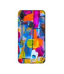 Amazon Brand - Solimo Designer Multicolor Box Texture 3D Printed Hard Back Case Mobile Cover for Asus Zenfone Max Pro M1 ZB601KL