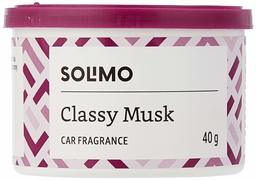 Amazon Brand - Solimo Car Air Freshener - Classy Musk, 40 g