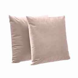 AmazonBasics 2-Pack Velvet Fleece Decorative Throw Pillows - 18