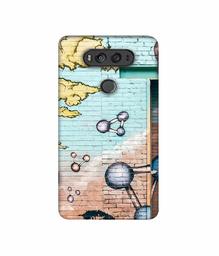 Amazon Brand - Solimo Designer Paintings 3D Printed Hard Back Case Mobile Cover for LG V20