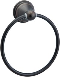 AmazonBasics Modern Towel Ring - Oil-Rubbed Bronze