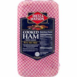 Dietz & Watson Imported Deluxe Branded Cooked Ham