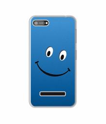 Amazon Brand - Solimo Designer Happy UV Printed Soft Back Case Mobile Cover for Comio C1