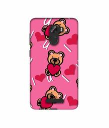 Amazon Brand - Solimo Designer Heart Holding Bear 3D Printed Hard Back Case Mobile Cover for Gionee A1 Lite