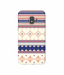 Amazon Brand - Solimo Designer Multi Shape Patterns 3D Printed Hard Back Case Mobile Cover for Samsung Galaxy J2 Core