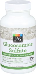 365 Everyday Value, Glucosamine Sulfate 500mg, 180 ct