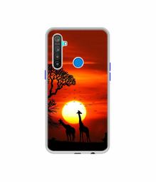 Amazon Brand - Solimo Designer Sunshade UV Printed Soft Back Case Mobile Cover for Realme 5 / Realme 5s / Realme 5i