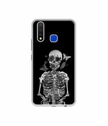 Amazon Brand - Solimo Designer Skeletan UV Printed Soft Back Case Mobile Cover for Vivo U20