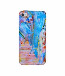 Amazon Brand - Solimo Designer Light Multicolor Canvas 3D Printed Hard Back Case Mobile Cover for Apple iPhone 4 / 4S