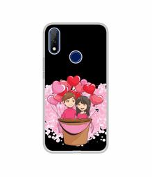 Amazon Brand - Solimo Designer Boy and Girl UV Printed Soft Back Case Mobile Cover for Gionee F9 Plus