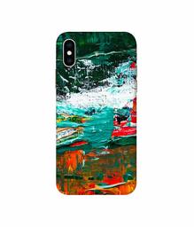 Amazon Brand - Solimo Designer Multicolor Glass Color 3D Printed Hard Back Case Mobile Cover for Apple iPhone Xs Max