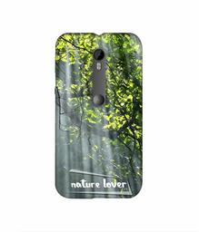 Amazon Brand - Solimo Designer Nature Lover 3D Printed Hard Back Case Mobile Cover for Motorola Moto G 3rd Generation