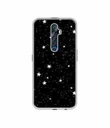 Amazon Brand - Solimo Designer Stars UV Printed Soft Back Case Mobile Cover for Oppo Reno 2Z