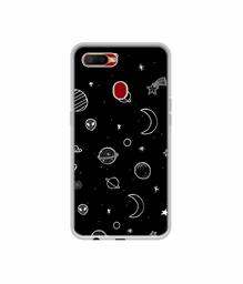 Amazon Brand - Solimo Designer Solar System UV Printed Soft Back Case Mobile Cover for Oppo A5s