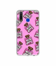 Amazon Brand - Solimo Designer Perfume Bottles UV Printed Soft Back Case Mobile Cover for Vivo U20